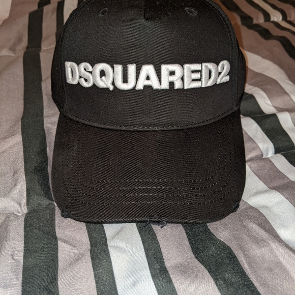 NWT Men's Black Adjustable Dsquared2 Cap - Picture 5 of 7